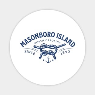 Masonboro Island, NC Beach Knot Summer Vacation Magnet